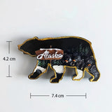 North America USA New York San Francisco Puerto Rico Fridge Magnets Tourism Souvenir Refrigerator Magnetic Collection Gift