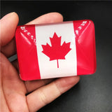 Creative Crystal Glass Nation Flag Fridge Magnet World Country Nation Flag Refrigerator Magnets Magnetic Stickers Resin Crafts