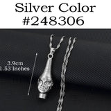 Anniyo Portrait of Queen Mother Idia of the Benin Empire Mask Pendant Necklace Women Men African Cultural Ornaments #248206