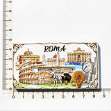 Europe Italy Roma Verona Flavor 3D Refrigerator Magnets Fridge Magnetic Tourist Souvenir Decoration Articles Handicraft Gifts