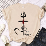 Om Tee women graphic anime streetwear t shirt female funny clothes