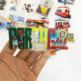 3d resin Fridge magnets Portugal Lisboa Tourism Souvenirs Magnetic Refrigerator Stickers For Home Decoration
