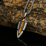 New Men's Stainless Steel Viking Spear Necklaces Vintage Rune Nordic Celtic Knot Pendants Fashion Jewelry Accessories Wholesale