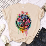 Om Tee women graphic anime streetwear t shirt female funny clothes