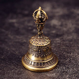 Brass Handicraft Die-casting Drop Bell Key Car Button Wind Bell Tibetan Bronze Bell Creative Gift Home Decoration Accessories