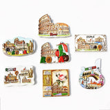 Europe Italy Roma Verona Flavor 3D Refrigerator Magnets Fridge Magnetic Tourist Souvenir Decoration Articles Handicraft Gifts