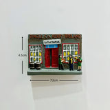 Irish Tourist Souvenirs Celtic Black-faced Goat Dingle Peninsula Town Tourist Souvenir Magnetic Refrigerator Magnet Fridge Stick