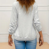 2024 Christmas Series Women’s Autumn and Winter Casual Fashion Printed Long Sleeve Round Neck Pullover Large Size Sweatshirt