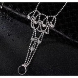 New Trendy Summer Daisy Flower Chain Anklet Connecting Foot Finger Bracelet Barefoot Anklets for Women Bohemian Beach Foot Chain