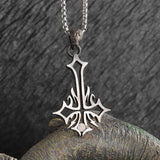 Retro Fashion Seven Angels Magic Circle Solomon's Seal Necklace Pendant Men's Lucky Amulet Jewelry