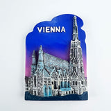 Austria Fridge Magnets Salzburg Tourist Souvenirs Fridge Stickers Home Decor Photo Wall Magnetic Stickers Wedding Gifts