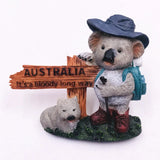 World Famous Resorts Travelling Souvenirs Fridge Magnets Germany Denmark Tourist Souvenirs Magnetic Stickers for Message Board