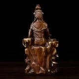 Feng Shui Copper Lucky Guanyin Ornaments Home Office Small Offering Buddha Statue Bodhisattva Decor