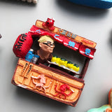 Country Fridge Magnets France Korea Japan Kyoto Thailand Myanmar Fridge Magnet Sticker World Travel Souvenir Magnetic