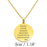 India Punjab Map Sikh Sikhism Pendant Necklaces Sikhs Jewelry Stainless Steel #D2010