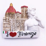 World Famous Resorts Travelling Souvenirs Fridge Magnets Germany Denmark Tourist Souvenirs Magnetic Stickers for Message Board