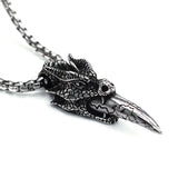 Men's Punk Flying Eagle Animal Pendant Necklace Biker Riding Rock Party Jewelry Accessories