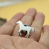 Personalized Design Horse Brooch Represents Peace, Exquisite Gift, Stainless Steel Wedding Party Jewelry