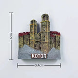 Montenegro Fridge Stickers Budva Travelling Souvenirs Kotor Fridge Magnets Home Decoration Wedding Gifts