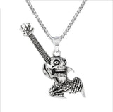 Men's Punk Flying Eagle Animal Pendant Necklace Biker Riding Rock Party Jewelry Accessories