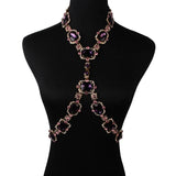 Luxury Austrian Crystal Glass Choker Necklace Women Jewelry Best Friendship Statement Necklaces Pendants For Bridal Wedding