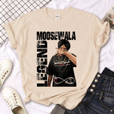 Sidhu Moosewala Tee women manga funny graphic t-shirts female graphic clothes