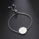 EUEAVAN Wicca Tetragrammaton Pentacle Bracelet Stainless Steel Magical Solomon Seal Pentagram Protection Sacred Amulet Jewelry