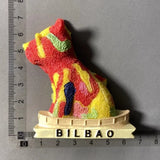 Spain Tourist Souvenirs Fridge Stickers Bilbao Cordoba Sevilla Ibiza Valencia Lanzarote San Sebastian Fridge Magnets Gifts