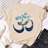 Om Tee women graphic anime streetwear t shirt female funny clothes