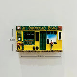 Irish Tourist Souvenirs Celtic Black-faced Goat Dingle Peninsula Town Tourist Souvenir Magnetic Refrigerator Magnet Fridge Stick