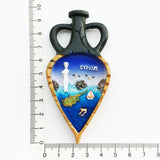 Europe Cyprus 3D Flavour Fridge Magnet Tourist Souvenirs Refrigerator Magnetic Stickers Travel collection Gift