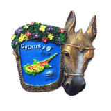 Europe Cyprus 3D Flavour Fridge Magnet Tourist Souvenirs Refrigerator Magnetic Stickers Travel collection Gift