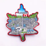 World Famous Resorts Travelling Souvenirs Fridge Magnets Germany Denmark Tourist Souvenirs Magnetic Stickers for Message Board