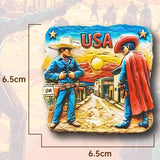 United States Souvenirs Boston Fridge Magnets Los Angeles America Chicago Grand Canyon Fridge Stickers Wedding Gifts