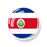 National Flag Refrigerator Magnet Brazil Uruguay New Zealand Morocco Costa Rica Saudi Arabia Magnetic Fridge Stickers Home Decor