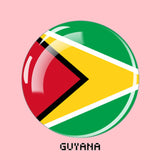 South America Countries Flag Magnet Fridge Argentina Brazil Chile Peru Flag Glass Refrigerator Magnets Stickers Home Decor Gift