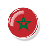 National Flag Refrigerator Magnet Brazil Uruguay New Zealand Morocco Costa Rica Saudi Arabia Magnetic Fridge Stickers Home Decor