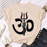 Om Tee women graphic anime streetwear t shirt female funny clothes