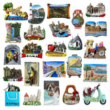 Europe Italy 3D Fridge Magnets Tourism Souvenir Refrigerator Magnets Sticker Collection Handicraft Decoration Articles