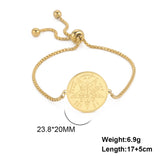 EUEAVAN Wicca Tetragrammaton Pentacle Bracelet Stainless Steel Magical Solomon Seal Pentagram Protection Sacred Amulet Jewelry