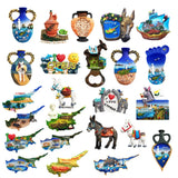 Europe Cyprus 3D Flavour Fridge Magnet Tourist Souvenirs Refrigerator Magnetic Stickers Travel collection Gift