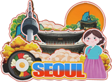 Decorative Magnets for Suwon  Incheon Busan Jeju Seoul South Korea City Landmark Souvenirs 3D Wooden Fridge Stickers