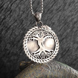 Retro Fashion Seven Angels Magic Circle Solomon's Seal Necklace Pendant Men's Lucky Amulet Jewelry