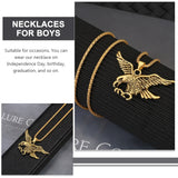 Stainless Necklace Theme Party Pendant with Chain for Men Photo Taking Necklaces Boys Alloy Mens