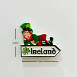 Irish Tourist Souvenirs Celtic Black-faced Goat Dingle Peninsula Town Tourist Souvenir Magnetic Refrigerator Magnet Fridge Stick