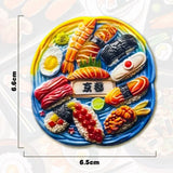 Asia Japan Resin 3D Fridge Magnets Tourism Souvenir Refrigerator Sticker Handicraft Gift Decoration