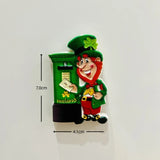 Irish Tourist Souvenirs Celtic Black-faced Goat Dingle Peninsula Town Tourist Souvenir Magnetic Refrigerator Magnet Fridge Stick