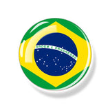 National Flag Refrigerator Magnet Brazil Uruguay New Zealand Morocco Costa Rica Saudi Arabia Magnetic Fridge Stickers Home Decor
