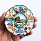 Personal Custom 3D Fridge Magnets Venezia Travel Souvenirs Home Decor Refrigerator Magnets Sticker Italy Venice Fridge Magnets