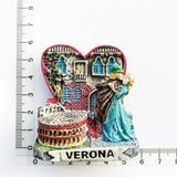 Europe Italy Roma Verona Flavor 3D Refrigerator Magnets Fridge Magnetic Tourist Souvenir Decoration Articles Handicraft Gifts